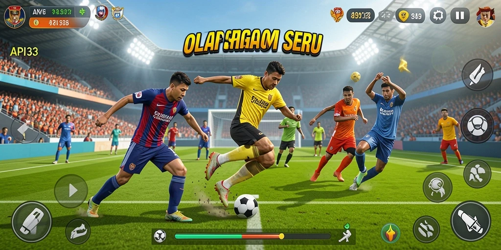 Gameplay seru dalam API33 yang cocok untuk penggemar olahraga.
