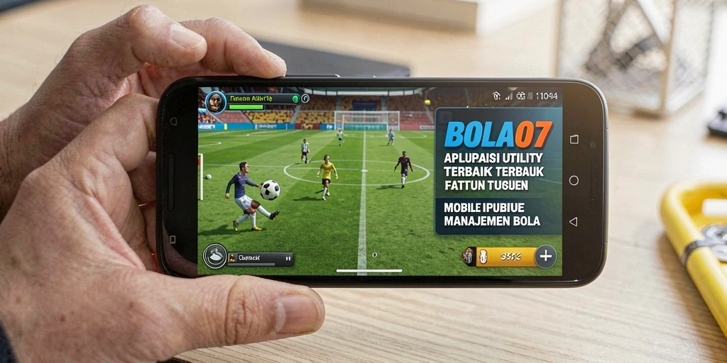Tampilan utama BOLA07 dengan fitur statistik permainan yang menarik.