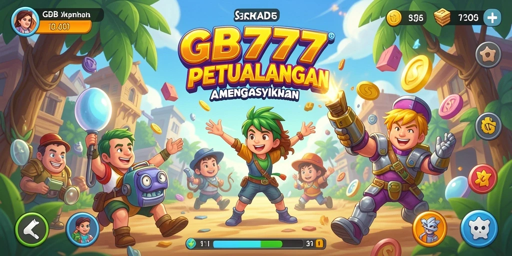 Tampilan gameplay arcade yang seru dan dinamis.