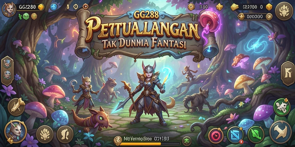 Tangkapan layar utama GG288 menampilkan aksi petualangan yang mendebarkan.