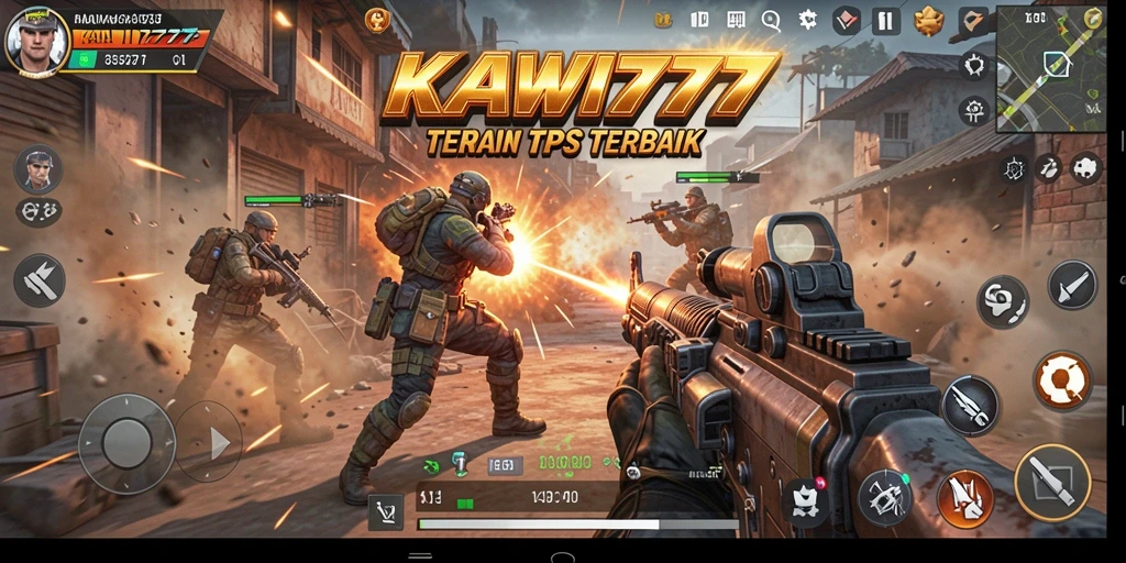 Tampilan grafik menakjubkan dari gameplay KAWI777 yang mendebarkan.