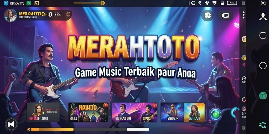Tampilan gameplay MERAHTOTO yang seru dan interaktif.