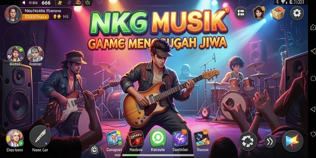 Tampilan gameplay NK666 dengan menyenangkan dan interaktif.