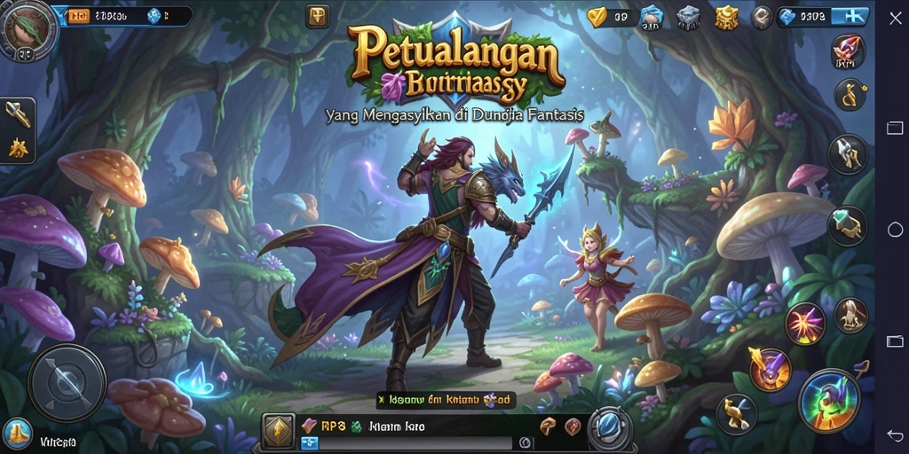 Gameplay yang mengasyikkan dalam dunia fantasi yang menawan.