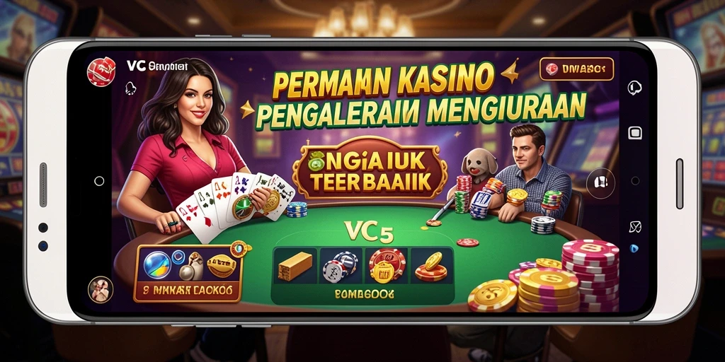 Tampilan seru gameplay Kasino di VC5 dengan grafis menawan.