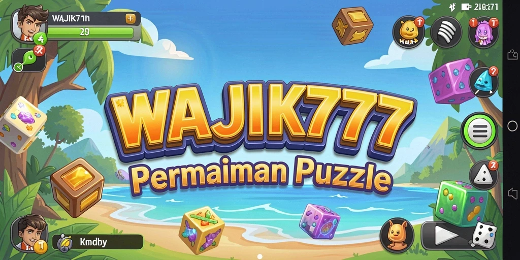 Tampilan gameplay WAJIK777 yang menarik dengan berbagai puzzle.