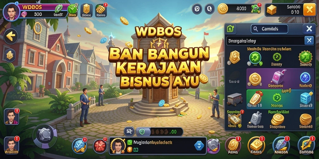 Tampilan gameplay WDBOS yang menarik dan interaktif.